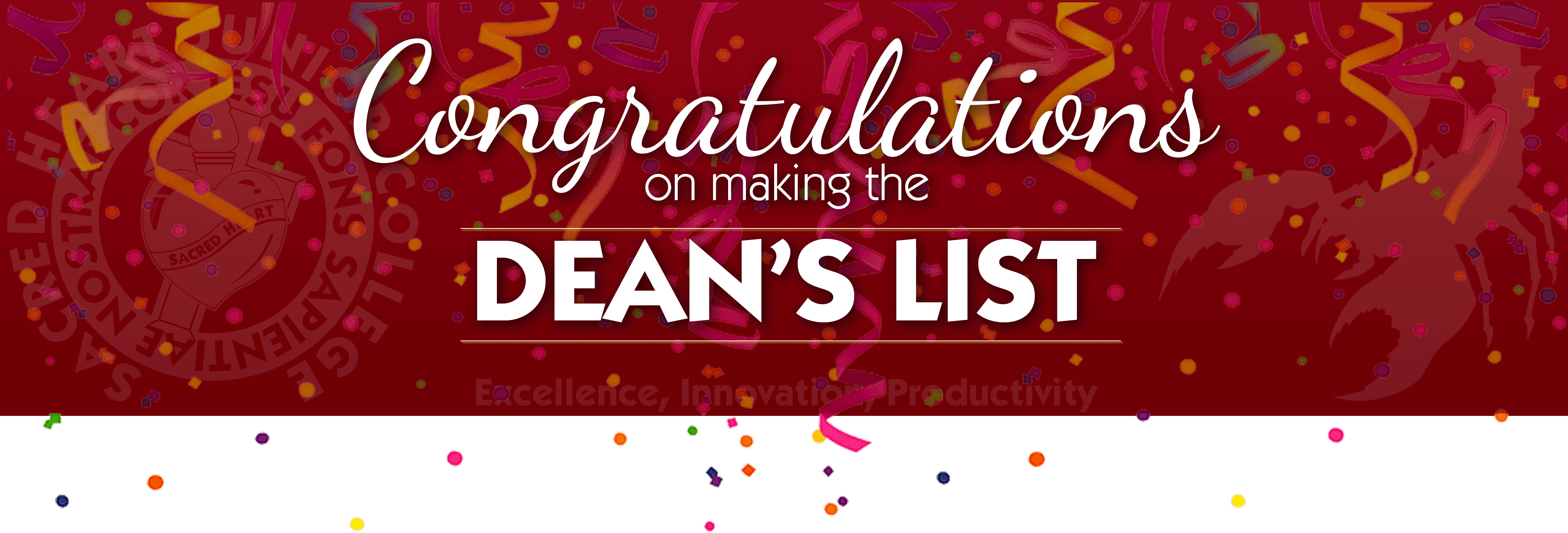 Spring Semester 2 2022 2023 Dean s List Sacred Heart Junior College